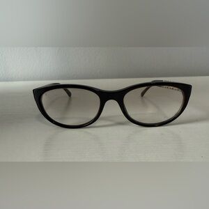 CHANEL Black Cat-Eye Women's Glasses
